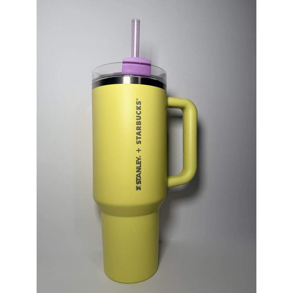 Stanley X Starbucks Thailand LIME PURPLE 40oz Tumbler BNWT (US SELLER)